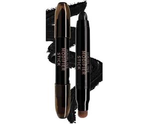 Corrector instantáneo de raíces en barra, resistente al agua y de larga duración, para la línea del cabello y el color de las raíces. Diseño de doble punta, ideal para mujeres y hombres.