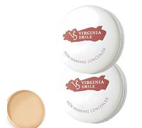Corrector monocromático sin costuras, hidratante y ligero, que ilumina la tez. Altamente eficaz, ideal para ojeras, tatuajes, cicatrices de acné y mucho más.,2pcs,Ivory