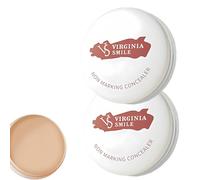 Corrector monocromático sin costuras, hidratante y ligero, que ilumina la tez. Altamente eficaz, ideal para ojeras, tatuajes, cicatrices de acné y mucho más.,2pcs,Wheat