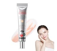 Corrector oscuro BB crema antes del maquillaje, corrector hidratante de larga duración, cobertura total de poros invisibles, crema de maquillaje CC (luz)