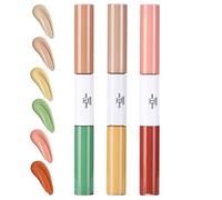 Corrector Para Mujeres | Corrector de Alta Cobertura para Maquillaje - 3 Piezas Solución de Maquillaje para Contornear de Larga Duración para Uso Cotidiano de Hermanas, Esposas, Madres, Novias y Amiga
