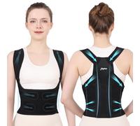 Corrector Postura Espalda Hombre Mujer ：Corrector de Espalda Recta Ajustable e Invisible - Soporte Lumbar Transpirable para Cuello y Hombros - Entrenador Postural para Enderezar la Espalda (X-Large)
