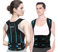 Corrector Postura Espalda Hombres y Mujeres: Espalda Recta Postural Correctores - Refresh Neck Back Stretcher Posture Corrector - Entrenador Lumbares Recto Transpirable Ajustable Invisible (XX-Large)