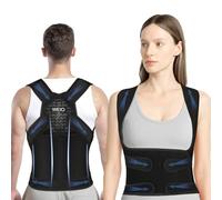 Corrector Postura Espalda para Hombre Mujer: Espalda Recta Postural Correctores - Corrector de Posture Invisible Ajustable Transpirable - Ajustable Corregir Soporte Cuello Hombros Lumbar Enderezar XXL