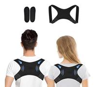 Corrector Postura Espalda Para Mujer Y Hombre,Para Alivio Del Dolor De Espalda,Cuello,Hombros Y Cervicales,Corrector De Postura Para,Invisible Transpirable Corregir Fajas Para Espalda (negro25101302)