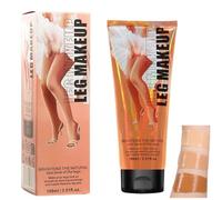 Corrector todo en uno para piernas, corrector natural para piernas, fórmula hidratante, fácil de aplicar, natural y de larga duración.