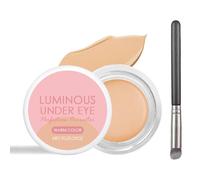 Corrector y crema iluminadora para ojeras. Hidrata y difumina para una piel suave.