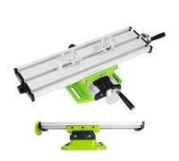 Corredera de posición coordinada: mesa transversal compuesta, base lineal multidireccional, bandeja de alimentación de control manual, escritorio de ingeniería mecánica, aparatos metálicos | para sold
