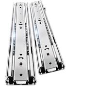 Correderas for cajones resistentes de 51 mm - Rieles metálicos de extensión completa con montaje lateral for un funcionamiento suave (1 par)(500mm)