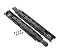 Correderas for cajones, rieles deslizantes, guías, extensión completa, 1 par de rodamientos de bolas, soporta 45 kg, desmontables, estante for palabras clave(10Inch(250mm))