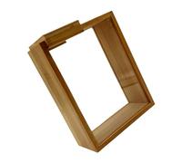 Corrediza de madera Contenedor de alimentos de granos Dispensador de bambú Contenedor para organización de productos secos Solución de almacenamiento de cocina Organizador de granos de madera