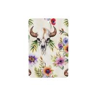 Corredor - Ambientador con diseño de calavera de toro, 10 piezas, tarjetas colgantes para coche, hojas de ambientador con cuerda para coches y hogar