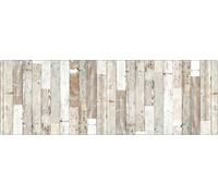 Corredor de mesa KADAX de fieltro, blanco y beige