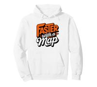 Corredor De Orientacion Lector Mapas Navegacion con Brujula Sudadera con Capucha