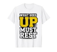 Corredor De Torres Atleta Hueco Escalera Vertical Camiseta