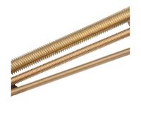 Corredor de tuerca de varilla roscada de latón, roscado, 1 pieza, barra de rosca completa de cobre, varillas de tornillo, perno prisionero, tira de dientes L: 250MM(M20)