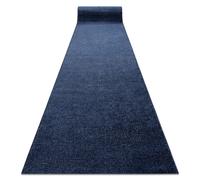 Corredor SOFTY llanura color sólido azul oscuro 80cm 80x280 cm