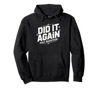 Corredora Media Maratón Sudadera con Capucha