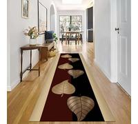 Corredores de Alfombras para Pasillo Grueso Negro Marrón Beige Resistentes 2M 2,5M 3M 3, 4M 4, 6M 7M 8M 9M Áreas para Pasillos Puerta Cocina Patió(80 * 700cm)