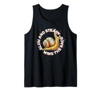 Corredores Lentos o Amantes Caracoles un Caracol Divertido Camiseta sin Mangas