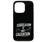 Correlation is Not Causation Psicóloga de sabiduría - Carcasa para iPhone 13 Pro