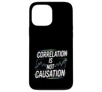 Correlation is Not Causation Psicóloga de sabiduría - Carcasa para iPhone 13 Pro MAX