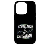 Correlation is Not Causation Psicóloga de sabiduría - Carcasa para iPhone 14 Pro
