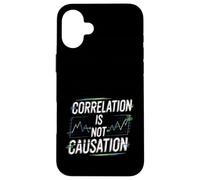 Correlation is Not Causation Psicóloga de sabiduría - Carcasa para iPhone 16 Plus