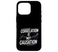 Correlation is Not Causation Psicóloga de sabiduría - Carcasa para iPhone 16 Pro