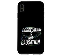 Correlation is Not Causation Psicóloga de sabiduría - Carcasa para iPhone XS MAX
