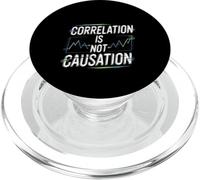 Correlation is Not Causation Psicóloga de sabiduría - PopSockets PopGrip para MagSafe
