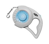 Correo retráctil para Perros - Mascópicas Pets Walking Nylon Rope | Correo de Perros retráctil para Perros Medios, Plomo para Mascotas con Cerradura con Mango y Acolchado para Perros medianos y