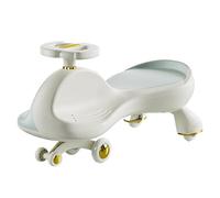 correpasillos Coche oscilante con Ruedas Intermitentes, luz Musical, antivuelco, Juguete for Montar for niños y niñas de 3 años en adelante Triciclo(BLU,Silent Wheel)