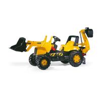 Correpasillos Infantil Rolly Toys rollyJunior JCB Pedal 4 Ruedas Negro/Amarillo