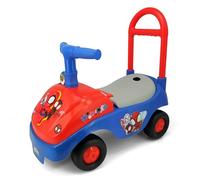 Correpasillos Infantil Spidey and Amazing Friends - Coche Niño 12-36 Meses con Luces + Sonidos + Maletero + Asa - RUNRUNTOYS