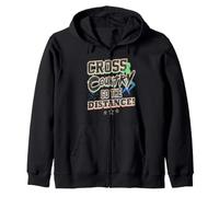 Correr a Campo traviesa Go The Distance Cross Country Runner Sudadera con Capucha