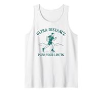 Correr a Distancia Empuja Tus límites Motivación Camiseta sin Mangas