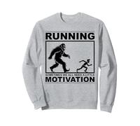 correr a veces todos necesitamos un poco de motivación bigfoot Sudadera