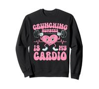 Correr Cardio tardío Divertidos Entrenamientos Sarcásticos Fitness Sudadera