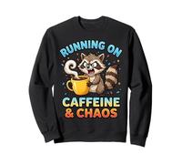 Correr con cafeína y Caos para los Amantes del café Sudadera