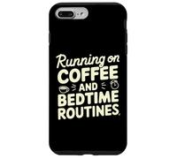 Correr en Las rutinas de la Hora de acostarse con café Mamá Carcasa para iPhone 7 Plus/8 Plus