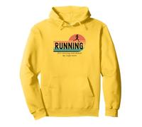 Correr es Aburrido y me duelen Las piernas Divertido Retro Sudadera con Capucha