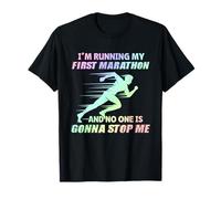 Correr mi primera maratón - Corredor determinado Camiseta