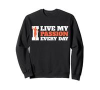 Correr. Vivo mi pasión todos los días. Sudadera
