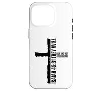 Correrán y no crecerán cansados Entrenamiento Gimnasio Cruz Cristiano Carcasa para iPhone 16 Pro