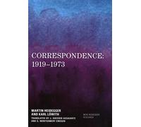 Correspondence: 1919-1973 (New Heidegger Research)