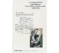 Correspondencia Carl Einstein Daniel-henry Kahnweiler 1921-1939