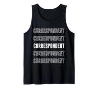 Corresponsal Camiseta sin Mangas