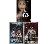 Corrie Ten Boom 3 Books Collection Set (The Hiding Place, In My Father's House, Tramp for the Lord)