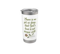 Corrie Ten Boom Cita alentadora Cita cristiana Vaso térmico de acero inoxidable de doble pared